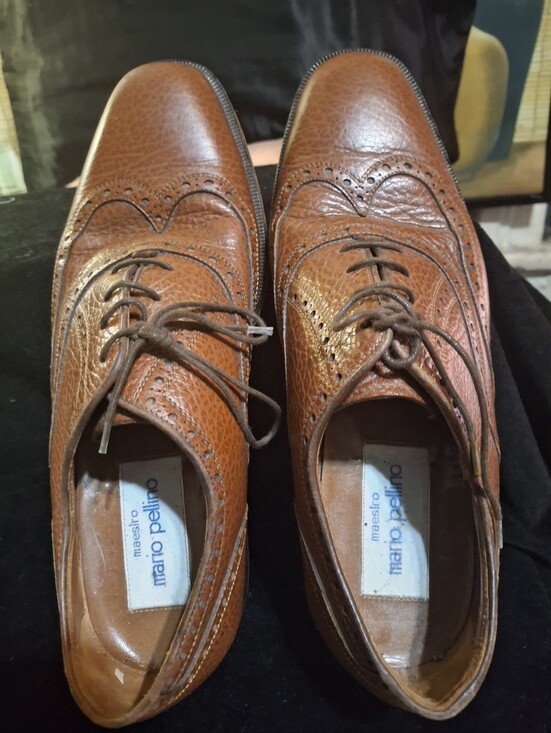 Fratelli Rossetti Chestnut Brown Brogue Wingtip Oxfords main image 9